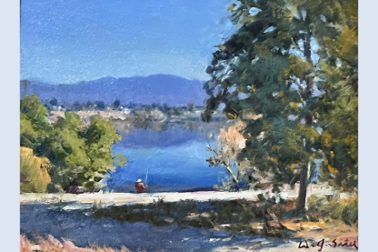 W. Jason Situ "Fishing by the Lake"