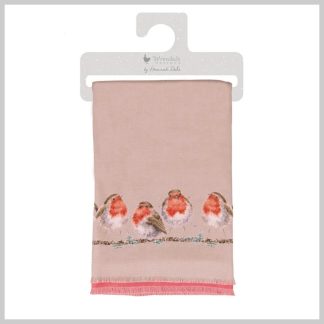 Winter Scarf "Jolly Robin"