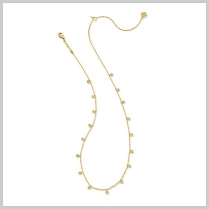Kendra Scott Amelia Chain Necklace-Gold