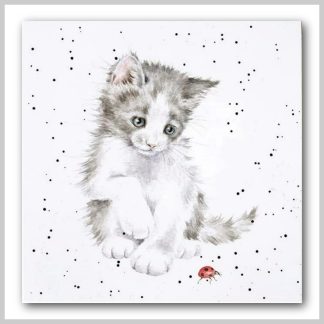 Wrendale Canvas "Ladybird Kitten"