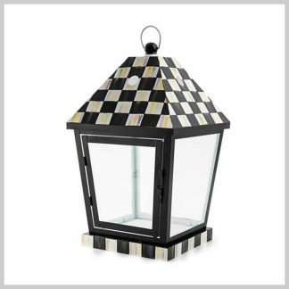 MacKenzie-Childs Courtly Check Medium Lantern