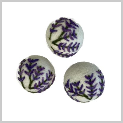Once Again Home Co. Wool Dryer Balls - Lavender Set of 3