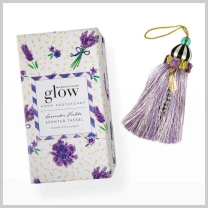 MacKenzie-Childs Lavender Fields Tassel