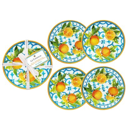 Le Cadeaux Valencia Appetizer Plates-Set of 4 - Image 4