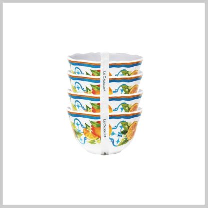Le Cadeaux Valencia Dessert Bowls-Set of 4