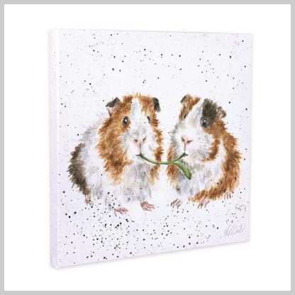 Wrendale Canvas "Lettuce Be Friends"