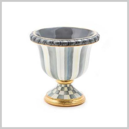 MacKenzie-Childs Stirling Stripe Tabletop Urn