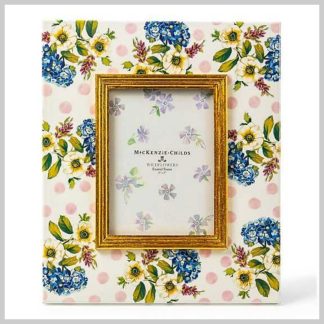 MacKenzie-Childs Wildflowers Pink 5x7 Frame