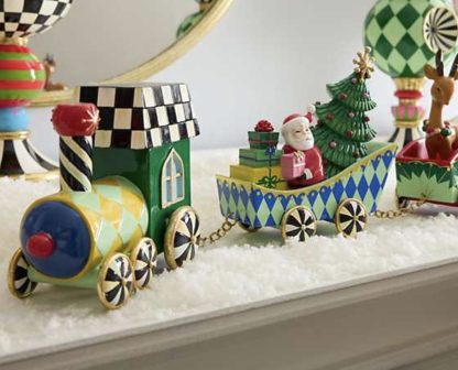 MacKenie Childs Granny Kitsch Train