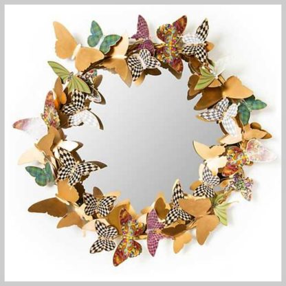 Mackenzie-Childs Butterfly Garden Mirror