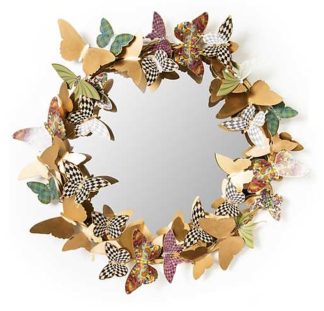 MacKenzie Childs Butterfly Garden Mirror