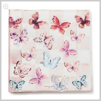 MacKenzie-Childs Butterfly Hill Cocktail Napkins