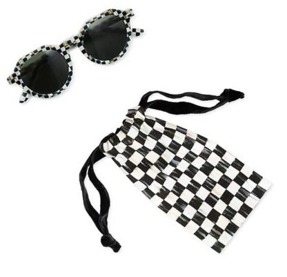 MacKenzie Childs Courtly Check Sunglasses