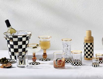 MacKenzie Childs Courtly Check Wine Cooler