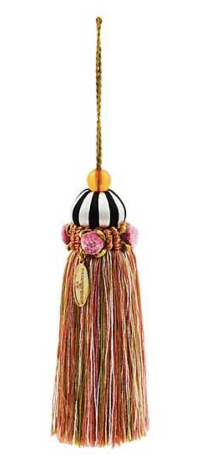 MacKenzie Childs Grapefruit Twist Scented Tassel