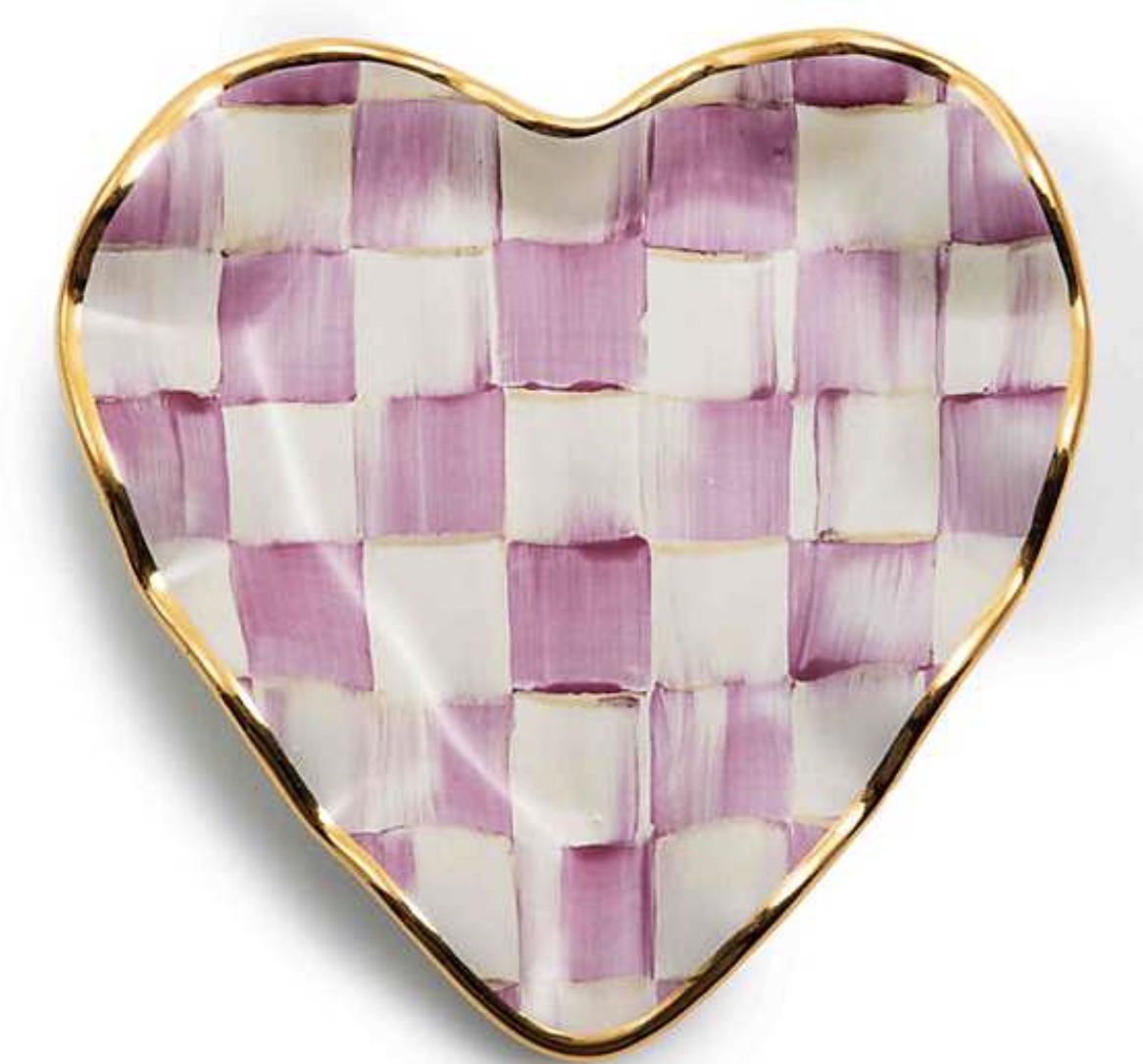 MacKenzie Childs Hope Heart Plate