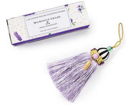 MacKenzie Childs Lavender Fields Scented Tassel