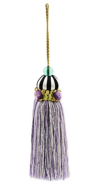 MacKenzie Childs Lavender Fields Scented Tassel