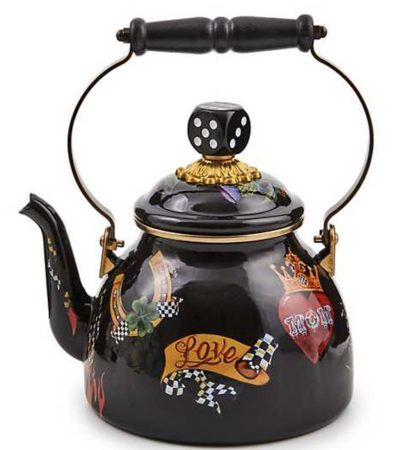 MacKenzie Childs Tattoo 2 Qt Tea Kettle