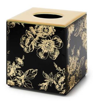 MacKenzie Childs Twilight Toile Boutique Tissue Box Cover