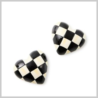 MacKenzie-Childs Magnets, Hearts Set of 2