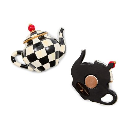 MacKenzie-Childs Magnets, Teapot Set of 2 - Image 2