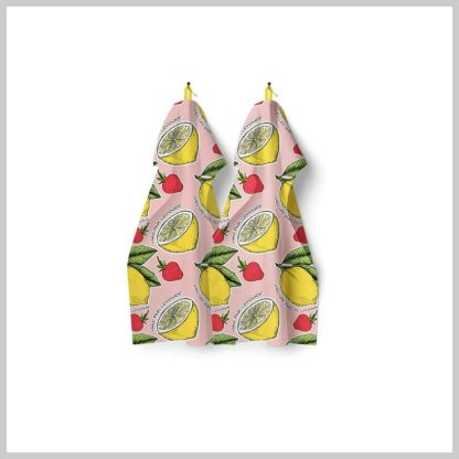 Mahogany Pink Lemonade Kitchen Towel