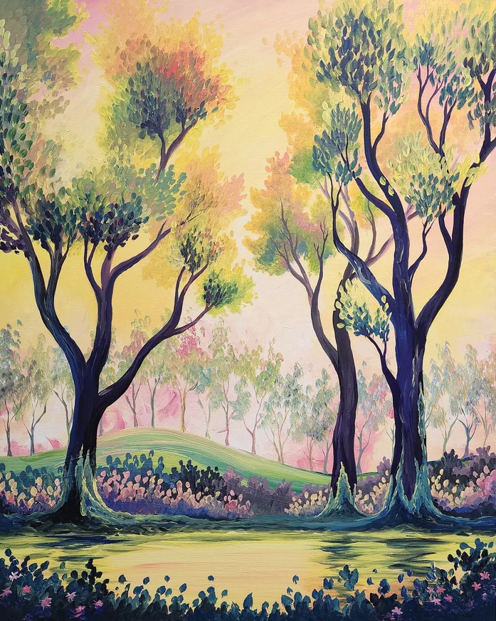 acrylic artwork