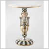 MacKenzie-Childs Holiday- Glam Up Buckingham Nutcracker Pedestal Platter