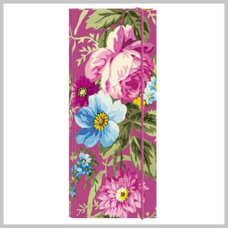 Punch Studio Bungee Notefolio-Pink Floral