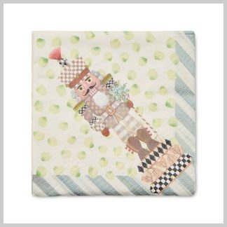 MacKenzie-Childs Nutcracker Dinner Napkins
