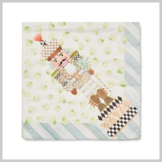 MacKenzie-Childs Nutcracker Cocktail Napkins