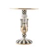MacKenzie-Childs Holiday- Glam Up Buckingham Nutcracker Pedestal Platter - Image 2