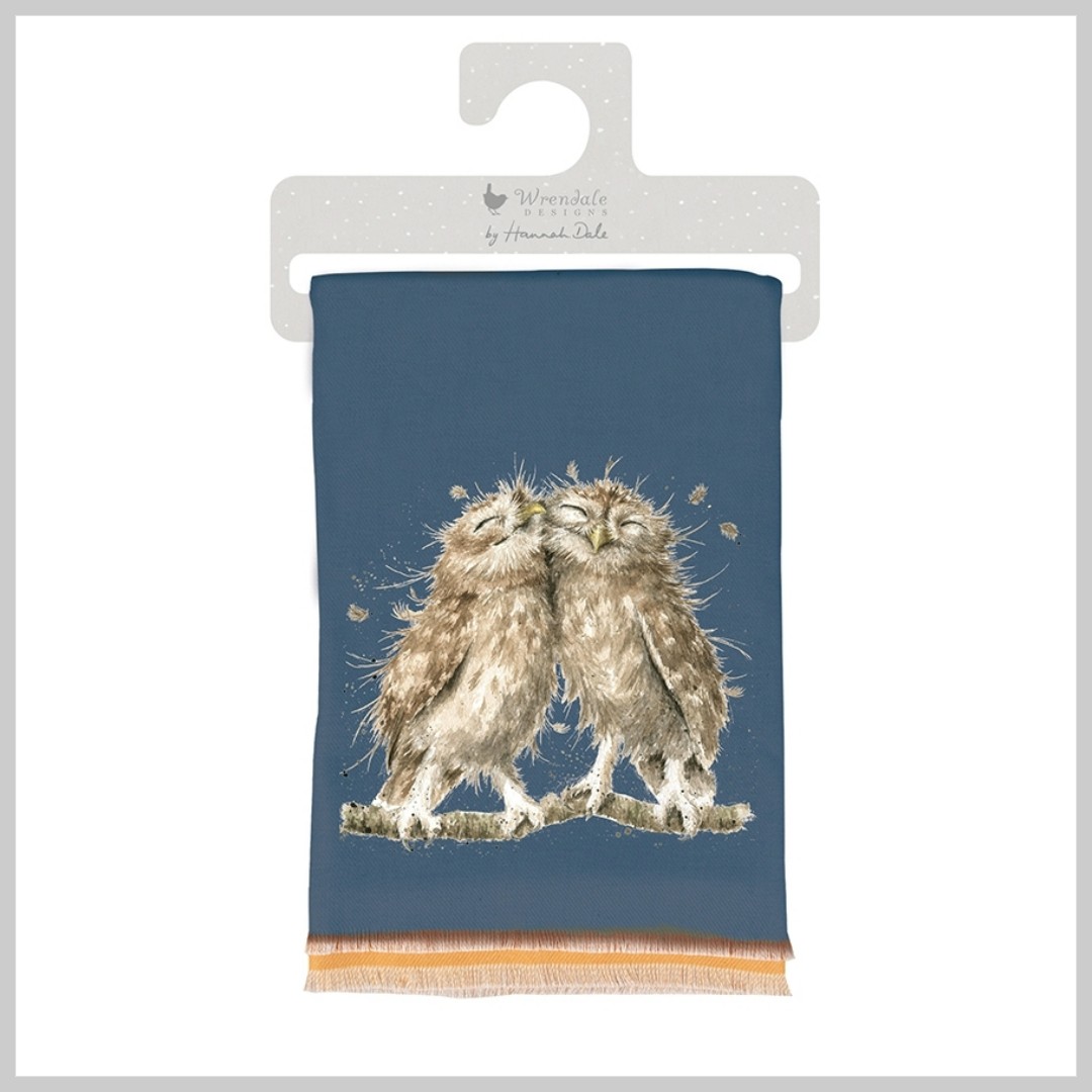 Winter Scarf "Owls"