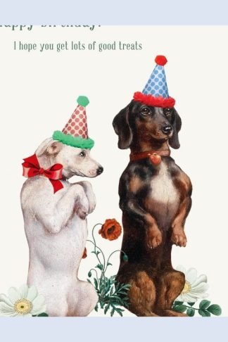 Birthday - P. Flynn Designs "Happy Birthday-I Hope You Get Lots of Treats"