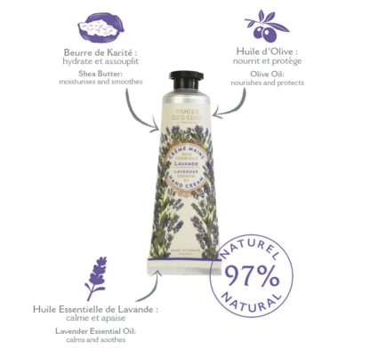 Panier des Sens Mini Hand Cream-Lavender - Image 2