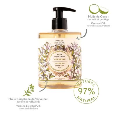 Panier des Sens Verbena Liquid Hand Soap - Image 2