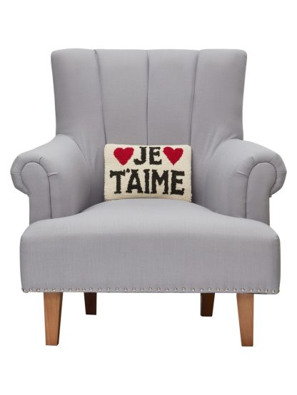 Peking Handicraft Je T'Aime Hook Pillow - Image 2