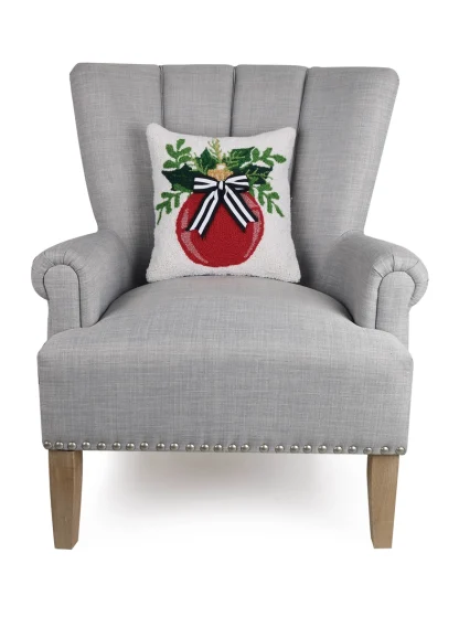 Peking Handicraft Ornament with Ribbon Hook Pillow - Image 2