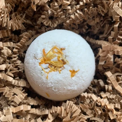 Potager Soap Company - Bath Bomb Lemongrass Calendula - Image 2