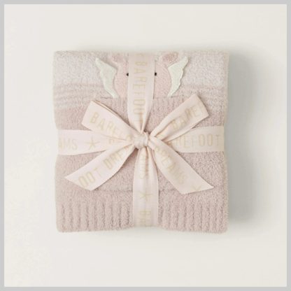 Barefoot Dreams Cozychic Flying Pig Stroller Blanket