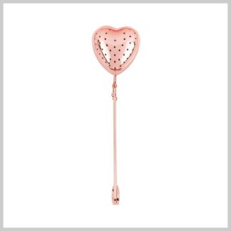 Pinky Up - Rose Gold Heart Tea Infuser
