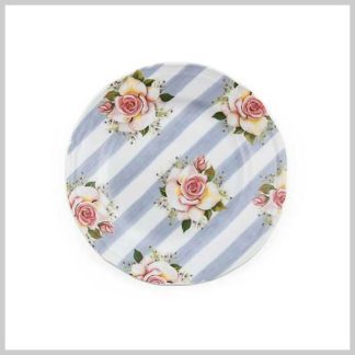 MacKenzie-Childs Wildflowers Dessert Plate