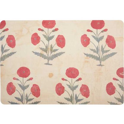 Siren Song - Poppy Placemats Set of 4