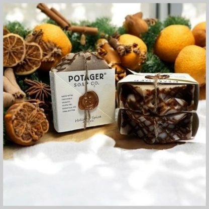 Potager Soap Company Holiday Spice Bar Soap - Limited Edition