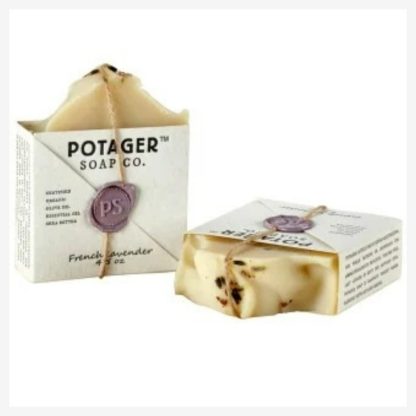 Potager Soap Company - Bar Soap French Lavender - Handmade with Organic Ingredients