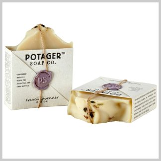 Potager Soap Company - Bar Soap French Lavender - Handmade with Organic Ingredients