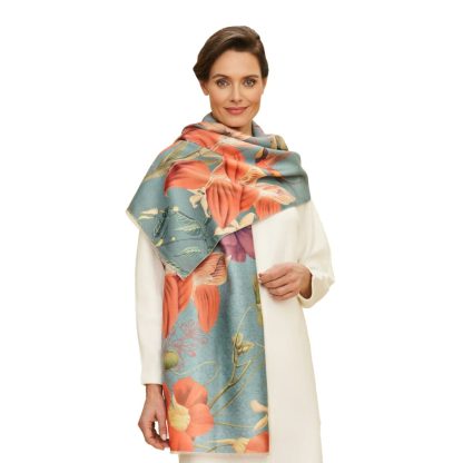 Powder Design Hummingbird At Dusk Woven Printed Scarf - Image 3