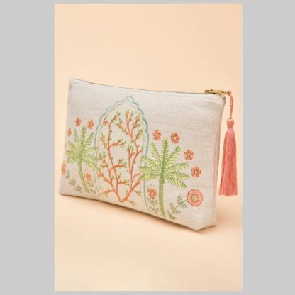 Powder Design Paradise Palms Zip Pouch