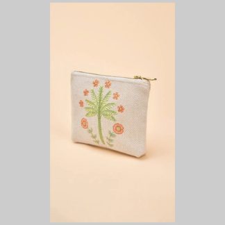 Powder Design Paradise Palms Mini Pouch